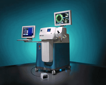 Imagen: El sistema LenSx (Fotografía cortesía de Alcon).